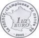 Coin France 1.5 euros 2005 "FIFA World Cup 2006 in Germany" Proof