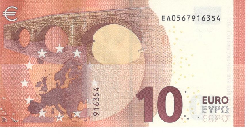 Франція 10 євро 2014 EA E001 UNC Б06765 фото