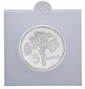 Seychelles 5 rupees 2007 UNC Palm