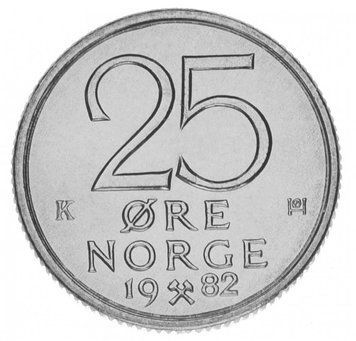 Norway 25 ore 1982 UNC