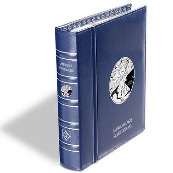 Альбом для монет США.&nbsp;Срібні долари American Eagle silver dollars А01582 фото