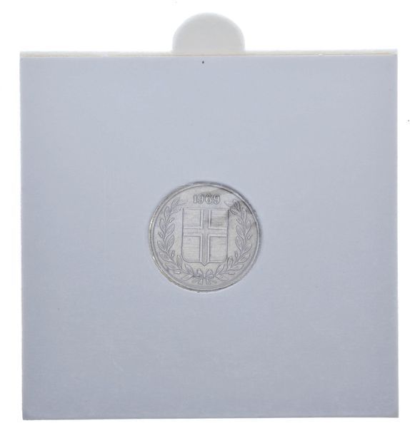 Coin Iceland 10 air 1969 F-VF