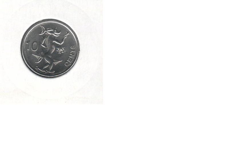 Монета Соломоновы острова 10 центов 2012 UNC (KM#235) М07071 фото