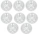 Qatar set of 8 coins of 1 rial each 2022 UNC FIFA World Cup 2022 FIFA World Cup 2022