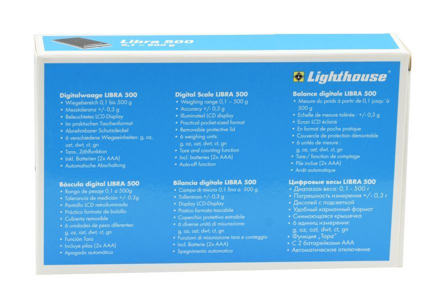 Весы электронные Libra 500 Leuchtturm А22338 фото
