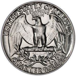 США 25 центів (квотер) 1965 VF (KM#164a) М04228 фото