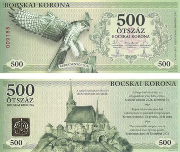 Hungary 500 CZK 2017 UNC Local currency