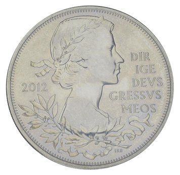 Монета Великобританія 5 фунтів 2012 UNC Діамантовий ювілей М21821 фото