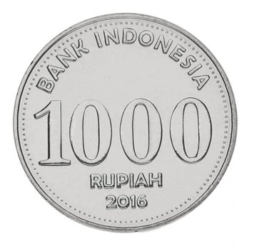 Indonesia 1000 rupees 2016 AU-UNC