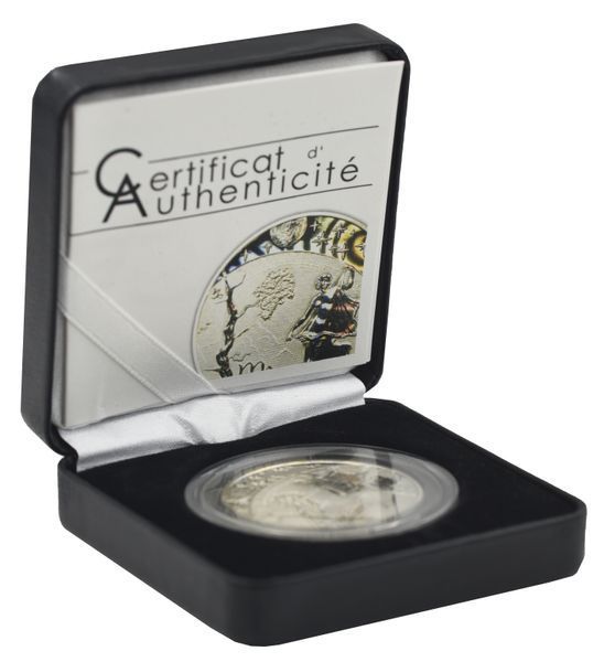 Монета Камерун 500 франків 2010 Срібло UNC Знаки зодіаку - Діва М20588 фото