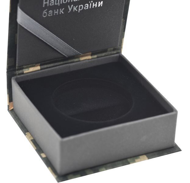 Футляр для монет (43 мм) НБУ (срібні 10 гривень, 1 унція) Різновид А04197 фото