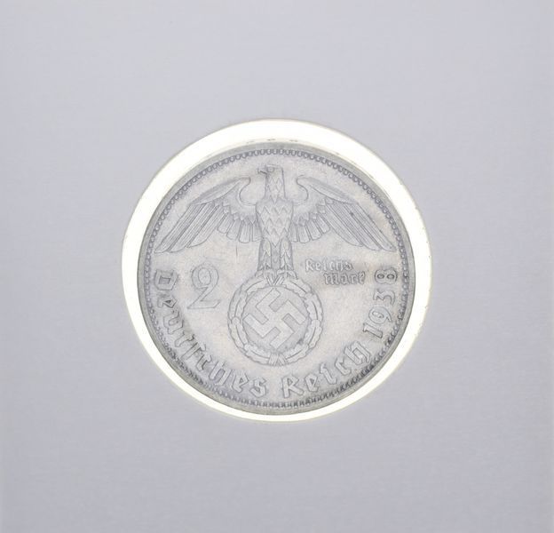 Німеччина 2 марки 1938 Срібло F-VF (KM#93) М06933 фото