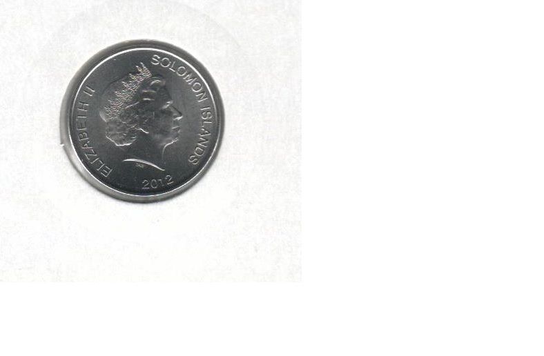 Coin Solomon Islands 20 cents 2012 UNC (KM # 236)