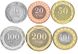 Armenia set of 6 coins 2003-2005 UNC 10, 20, 50, 100, 200, 500 dram