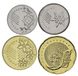 Malaysia set of 4 coins 2017 UNC 5, 10, 20, 50 Sep