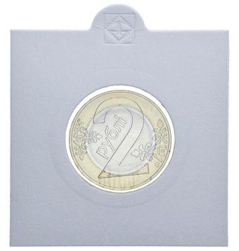 Беларусь 2 рубля Биметалл 2009 UNC М11530 фото