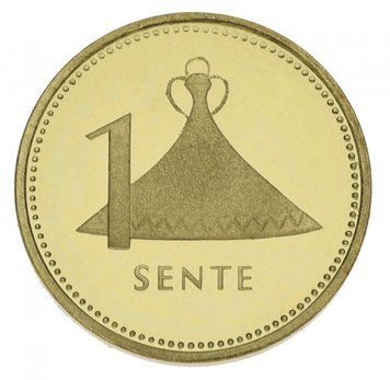 Lesotho 1 Sep 1980 UNC
