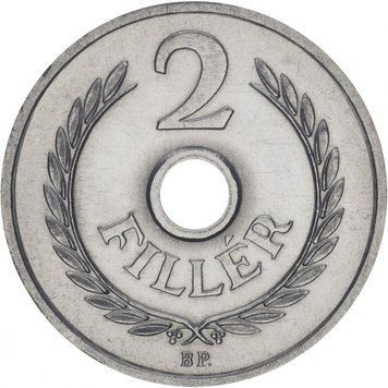 Угорщина 2 філлера 1971-1987 XF (KM#546) М09735 фото