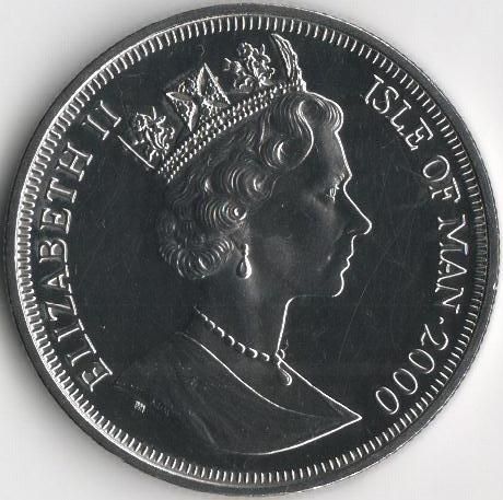 Остров Мэн 1 крона 2000 &laquo;У. Баренц. Баренцево море&raquo; UNC (KM#1023) М08170 фото