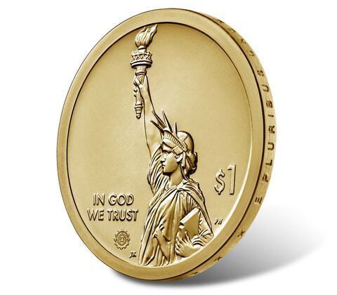 Coin USA 1 Dollar 2019 P American Innovation UNC Lamp