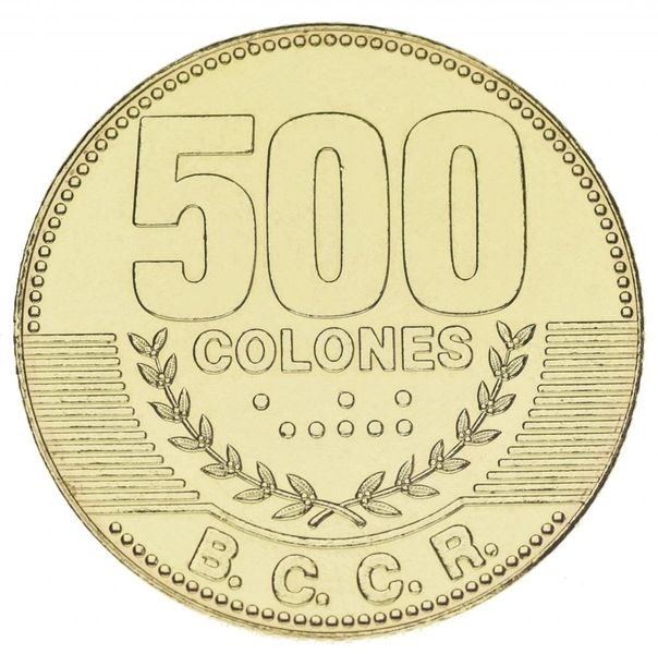 Коста-Ріка 500 колонів 2015 UNC М15681 фото