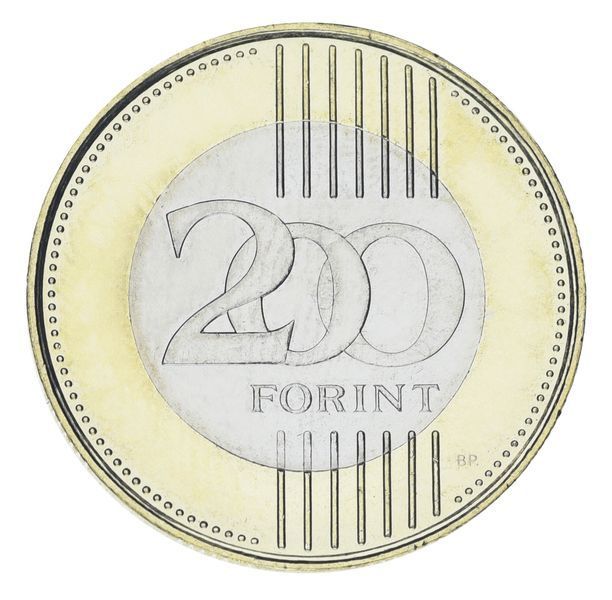 Coin Hungary 200 forints 2025 Bimetal UNC Commemorative - Hungarian Academy of Sciences М23826 photo