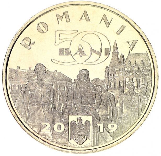 Coin Romania 50 Baths 2019 Ferdinand I UNC