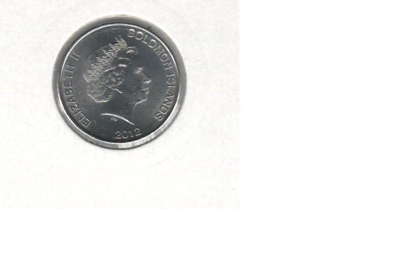 Coin Solomon Islands 50 cents 2012 UNC (KM # 237)