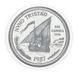 Coin Portugal 100 Escudos 1987 Silver Proof Ship Sailboat - Nuno Trishtao (Ag 925, 16.5 grams)