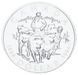 Coin Canada 1 dollar 1994 Silver UNC Dogs 25th Anniversary of the Last Sled Dog Patrol