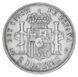 Монета Испания 2 песеты 1881 Серебро F-VF Король Альфонсо XII (1875 - 1885) (Ag 835, 10 грамм) М19831 фото 2