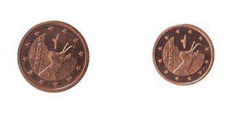 Andorra Euro Coin Set 2014 UNC (2 pieces)