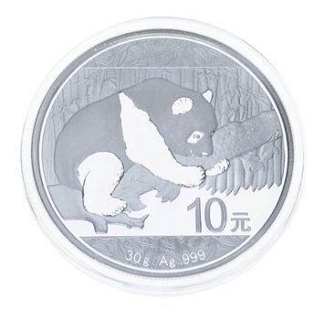 Coin China 10 Yuan 2016 Silver UNC Panda