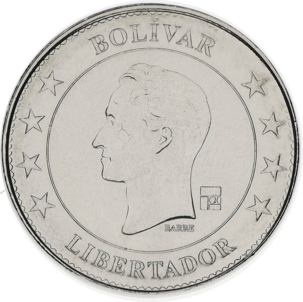 Venezuela 50 centavos 2018 UNC