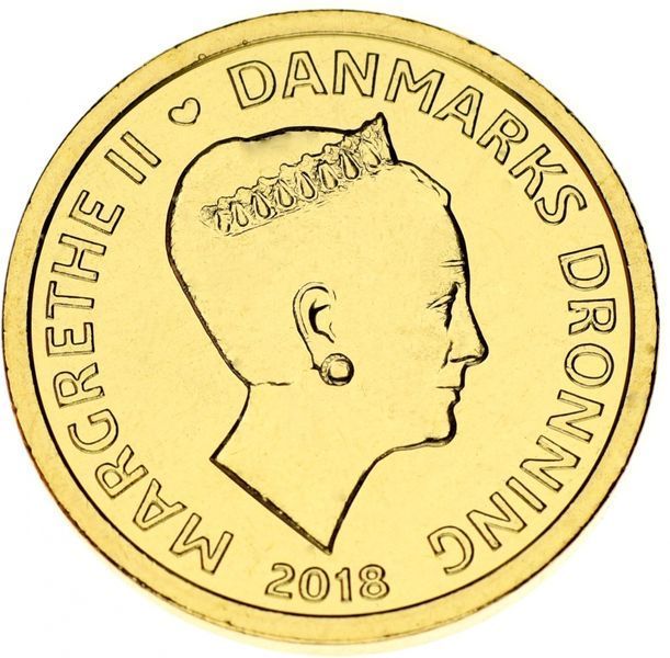 Denmark 10 CZK 2018 UNC
