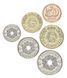Coins set Denmark set of 6 coins 2020 UNC 50 ore, 1, 2, 5, 10, 20 kroner