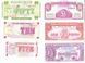 United Kingdom British Army set of 6 UNC banknotes