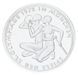 Монета Німеччина 10 марок 1972 Срібло Proof XX літні Олімпійські ігри в м. Мюнхен - Спортсмени (Ag 625, 15,5 грама) М23331 фото 1
