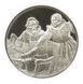 Медаль США Пам'ятна медаль 1972-1976 Срібло Proof Рембрандт - Кораблебудівник з дружиною (Ag 925, 67 грам) М21278 фото 1
