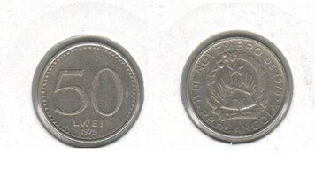Ангола 50 лвей 1 979 F-VF (KM#90) М02020 фото