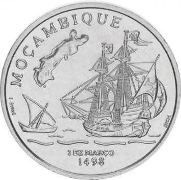 Portugal 200 escudos 1998 "Travel to Mozambique" AU-UNC (KM # 711)