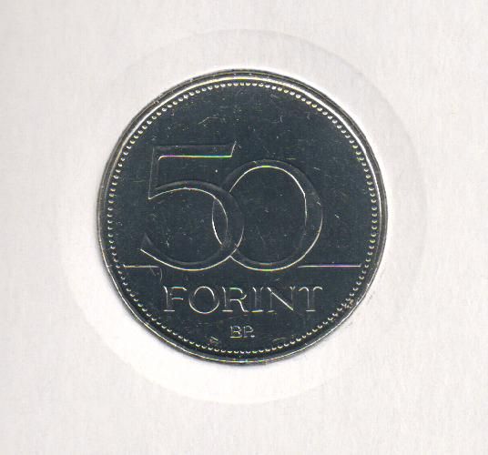 Hungary 50 HUF 2015 UNC (KM # 896)