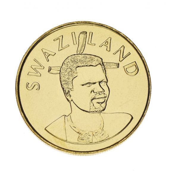Swaziland 5 Emalangeni 1999 UNC Commemorative 25 Years of the Central Bank