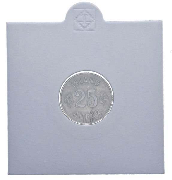 Coin Iceland 25 air 1965 F-VF