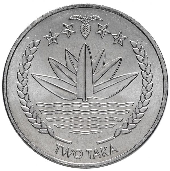 Бангладеш 2 така 2010 UNC (KM#31.1) М08828 фото