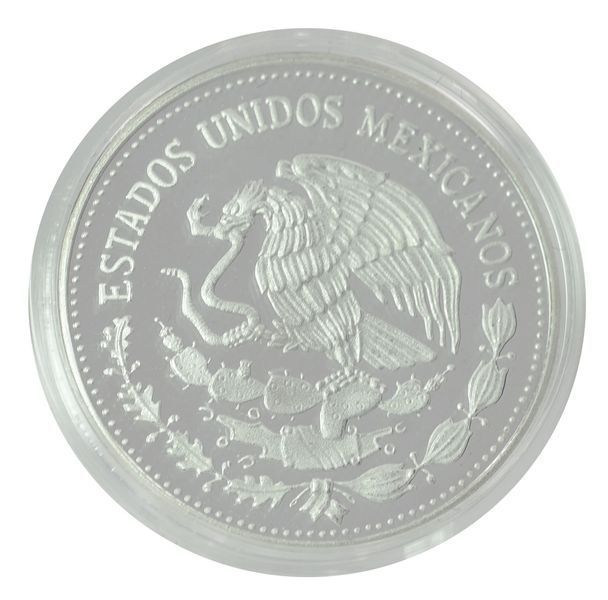 Coin Mexico 25 Pesos 1986 Silver Proof FIFA World Cup in Mexico 1986 &mdash; Ball in the Goal