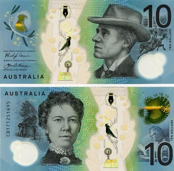 Australia 10 Dollars 2017 UNC (P63a)