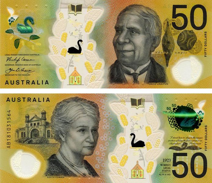 Australia 50 Dollars 2018 Polymer UNC (Pnew)