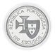 Coin Portugal 100 escudos 1989 Silver Proof Ship Sailboat Discovery of Madeira Islands (Ag 925, 21 grams)
