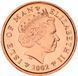 Coin Isle of Man 2 pence 2002 AU-UNC